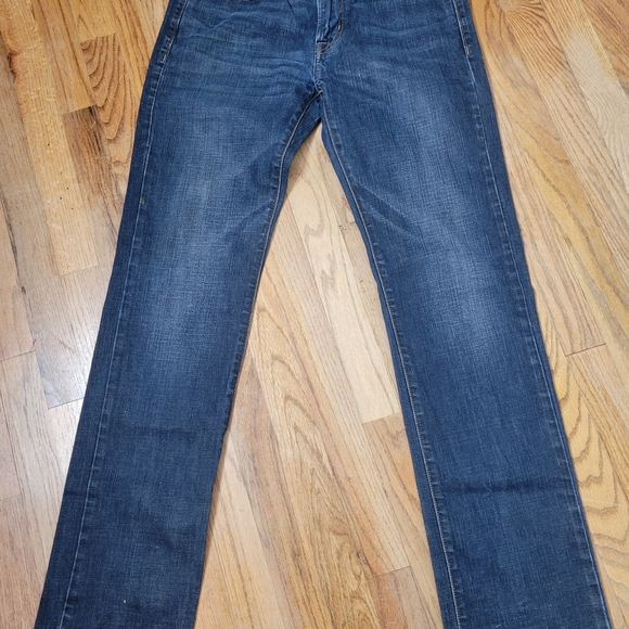 American Eagle Outfitters Dark Blue Straight Jeans Size 30X36 - Picture 4 of 9